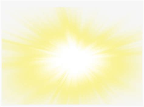 Beautiful Golden Rays Glare Efficacy Sun Sunlight Clipart Light Png