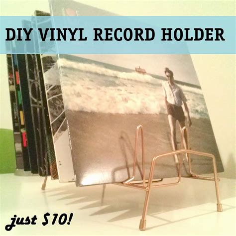 Vinyl is also a great source of analog tone to craft, mangle, and tune. DIY Quickie: Copper Vinyl Record Holder