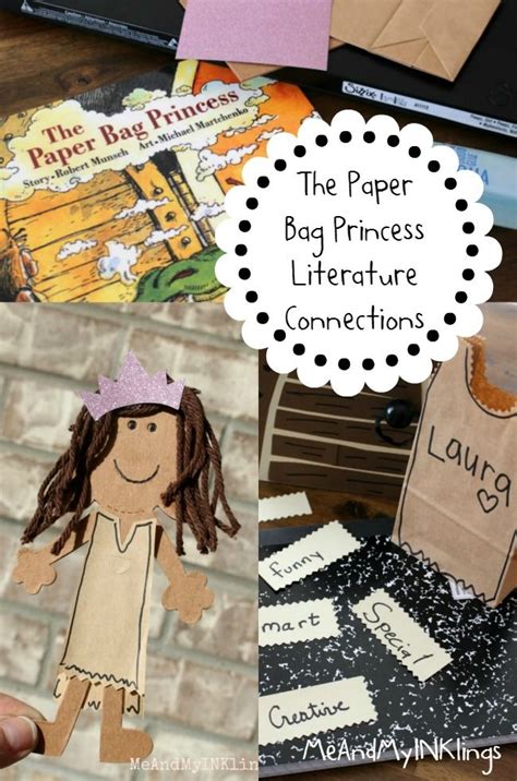 The Paper Bag Princess Literature Connections Collage Paper Bag