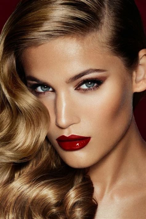 Stunning Red Lipstick Makeup Ideas Güzellik Makyaj Makyaj Trendleri