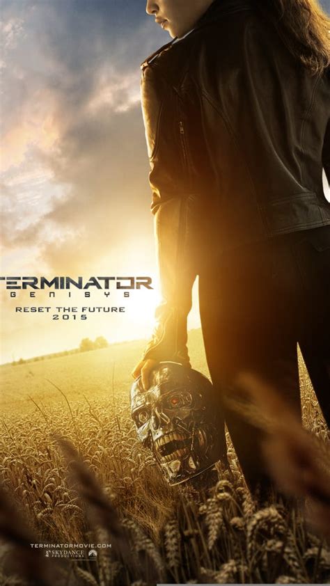Even Emilia Clarke Knows The Terminator Genisys Poster Was Focused On