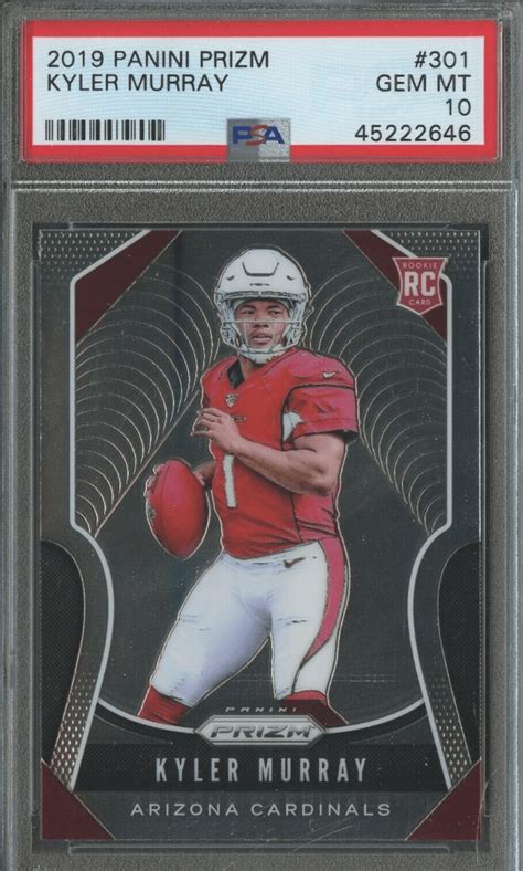 Kyler Murray Rookie Card Value Checklist And Investment Outlook