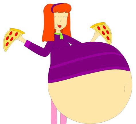 Pizza Stuffing Daphne By Angry Signs On Deviantart