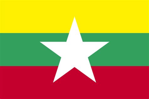 Republic of the union of myanmar）、通称ミャンマーは、東南アジアのインドシナ半島西部に位置する共和制国家。 【楽天市場】世界の国旗 新ミャンマー国旗・ポータブル ...
