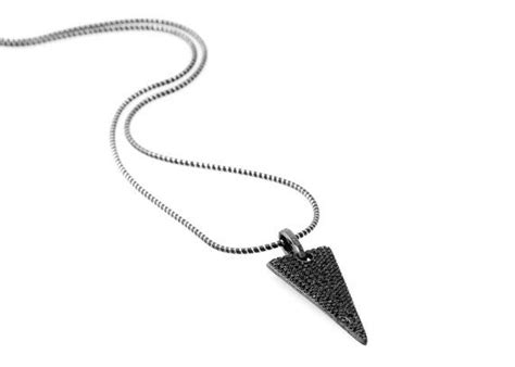 We did not find results for: Black Triangle Pendant Necklace with a Black Rhodium ...