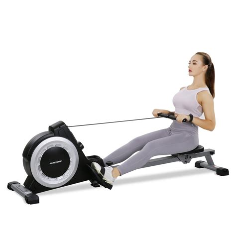 Maxkare Rowing Machine Indoor Foldable Magnetic With 16 Level