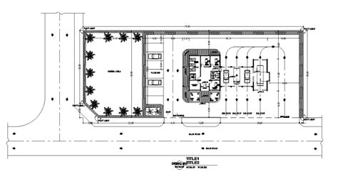 Small Office Plan Is Available In This 2d Autocad Drawing File
