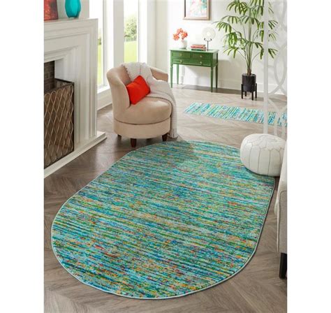 Aqua 7 10 X 7 10 Calypso Round Rug Living Room Area Rugs Area Rugs