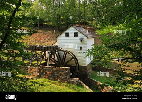 1800s Grist Mill Virginias Explore Park Blue Ridge Parkway Roanoke