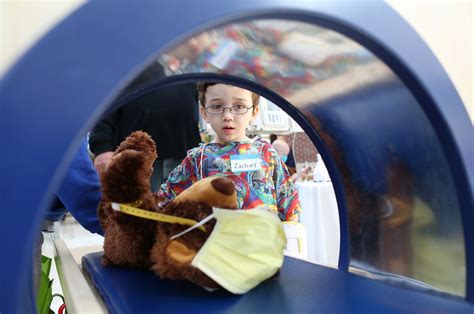 Kids Play Doctor At Hospitals Teddy Bear Clinic Spread A Serious Case