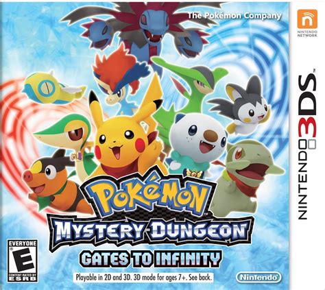 Pokémon Mystery Dungeon Gates To Infinity Nintendo 3ds Rom And Cia