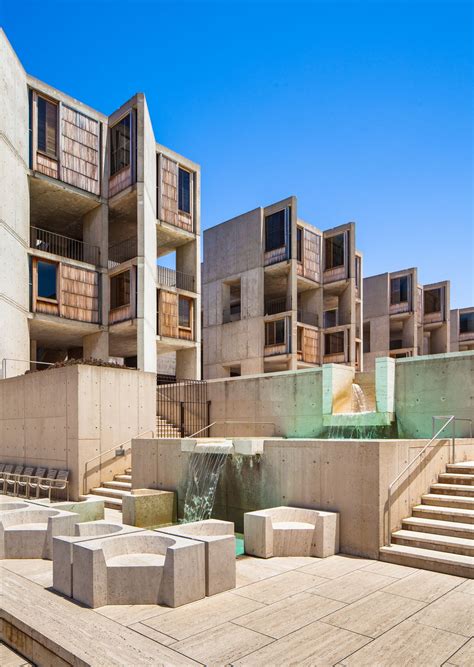 Salk Institute Architecture Brutalist Architecture Concrete