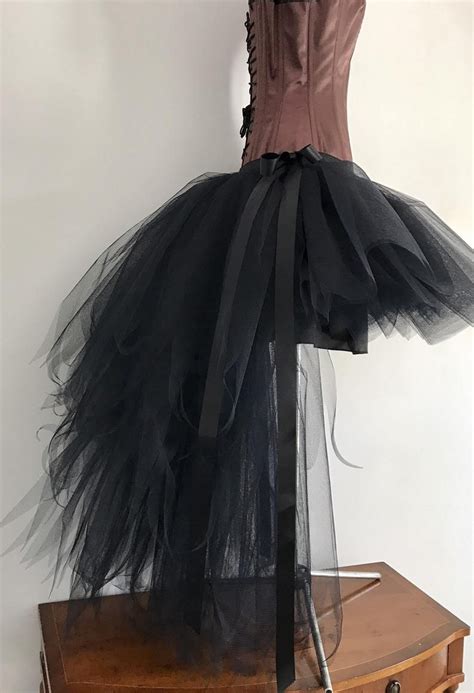 Black Tutu Skirt Burlesque Bridal Us2 4 6 8 Uk6 8 10 12 Etsy