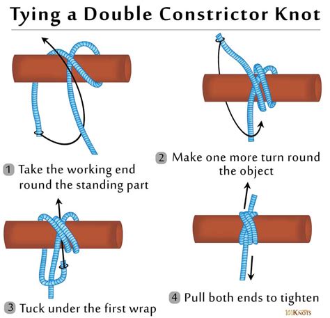 Double Constrictor Knot 101knots