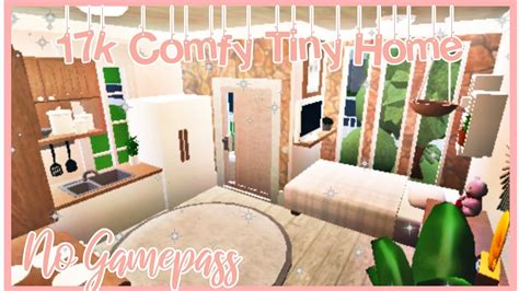 17k Aesthetic Tiny Home No Gamepass Bloxburg Roblox Dqnixcoralzz