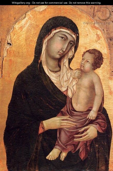 Virgin And Child Ugolino Di Nerio Da Siena The