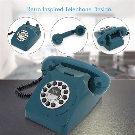 Retro Design Corded Landline Phone Classic Vintage Old Fashioned