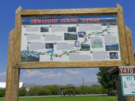 The Sawtooth Scenic Byway Is One Of The Most Gorgeous And Relaxing