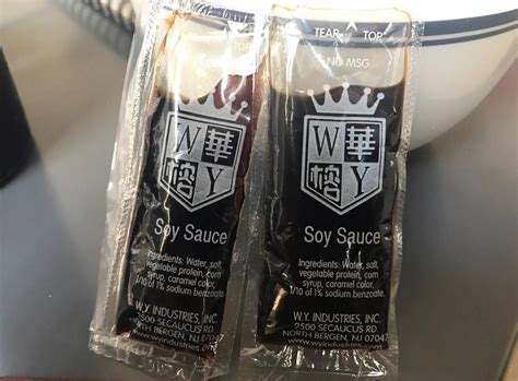 Those Soy Sauce Packets From Your Takeout Chinese Are Probably Lying To