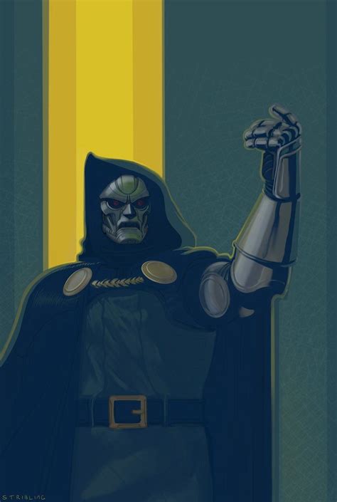 Doom By Strib On Deviantart Comic Book Villains Marvel Comics Art