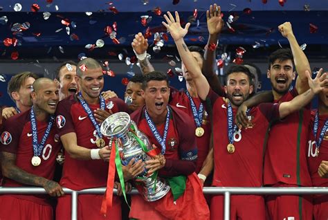 Euro 2016 Portugal Crowned Champions After Cristiano Ronaldo Goes Off