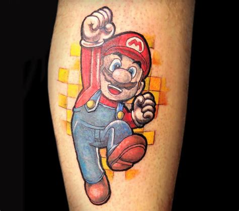 Super Mario Tattoo Ideas