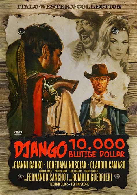 Django 10000 Blutige Dollar Alemania Dvd Amazones Gary Hudson Loredana Nusciak