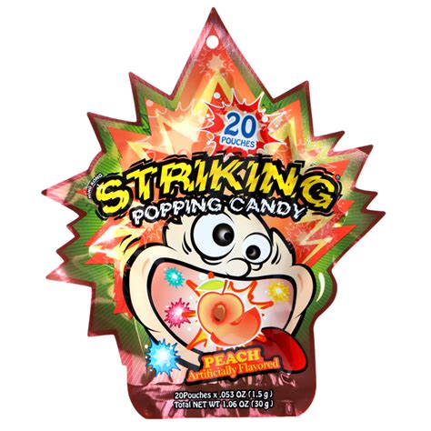 Hk Popping Candy Peach Flavour Beagley Copperman