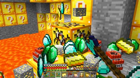 Minecraft Uhc But The Ores Are Lucky Blocks Youtube