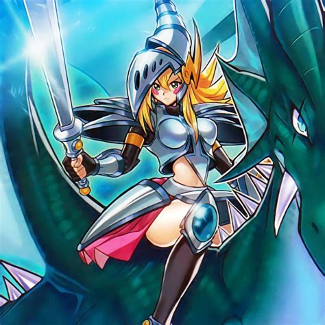 Dark Magician Girl The Dragon Knight Yu Gi Oh Duel Monsters Image By Konami