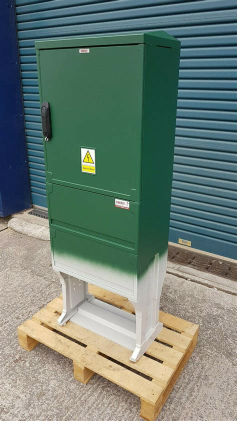 Free Standing Electric Meter Box Grp Kiosk W530xh600xd320 Pedestal