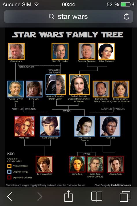 Découvrez gratuitement l'arbre généalogique de leia skywalker pour tout savoir sur ses origines et son histoire familiale. La famille star wars | Star wars, Arbre généalogique, Amour star wars