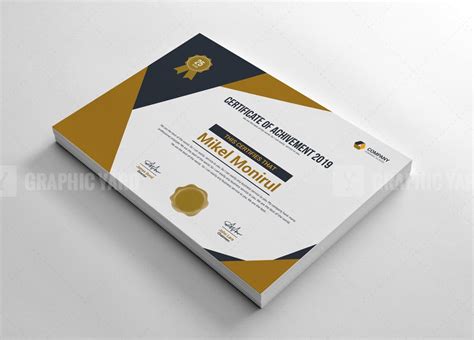 Classy Certificate · Graphic Yard Graphic Templates Store