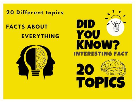 Did You Know? Interesting Facts For Curious Minds: Expand Your Horizons