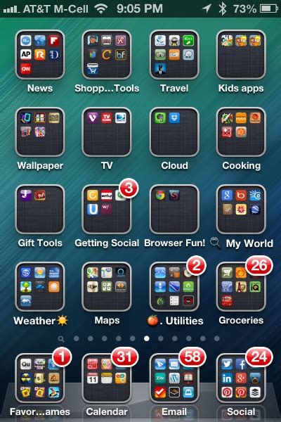 How To Create App Folders For Your Iphone And Ipad The Wonder Of Tech