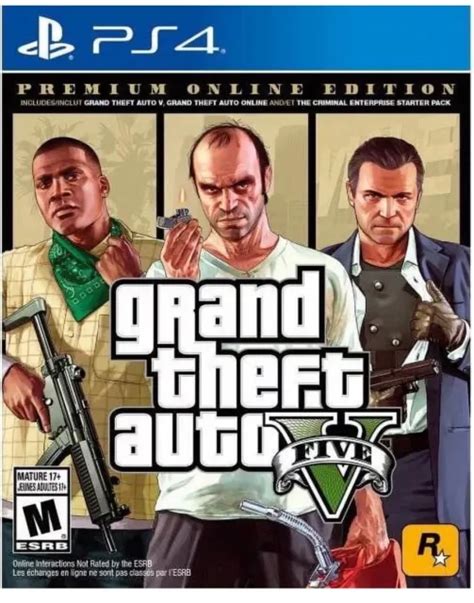 Grand Theft Auto V Premium Edition Ps4 Brand New Factory Sealed Gta 5