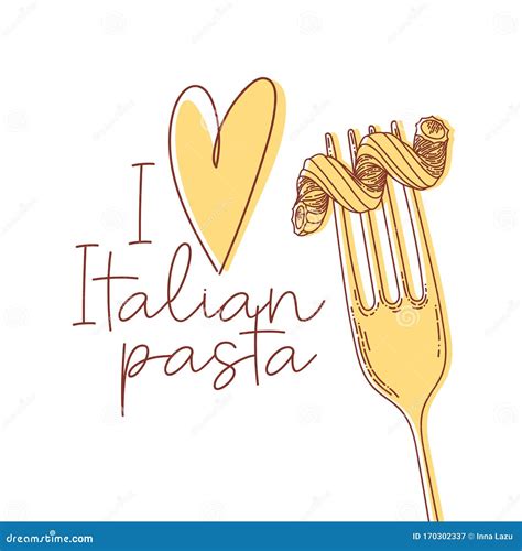 ti amo i love you in italian hand lettering romantic design vector illustration cartoondealer