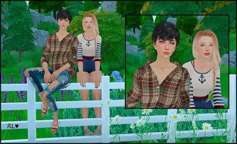 Sitting On Fence Poses At Rethdis Love Sims 4 Updates