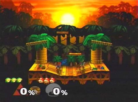 Past Stage Kongo Jungle Super Smash Bros Melee Wiki