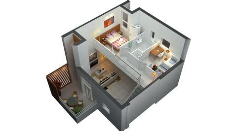 Newest 18 2 Cent House Plan 3d