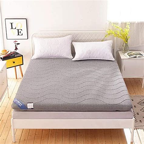 Bring a cozy, plush futon mattress to a metal frame. LXYCD Memory Foam Floor Mattress,Collapsible Tatami Floor ...