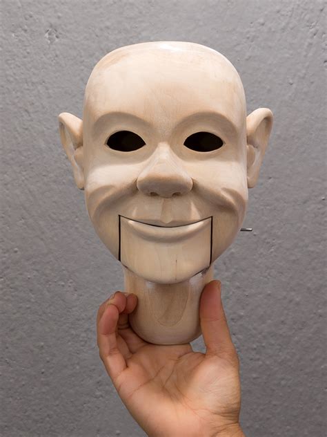 Ventriloquist Dummy From Wood Carved Custom Work