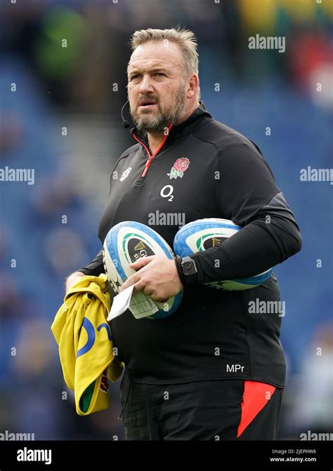 File Photo Dated 13 02 2022 Of England Forwards Coach Matt Proudfoot