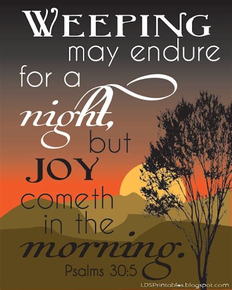 Joy Cometh In The Morning Psalm 30 Joy Comes In The Morning By