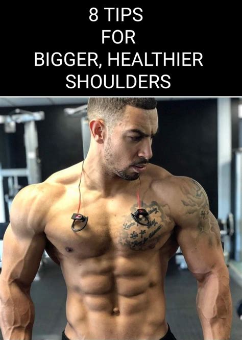 8 Tricks For Bigger Healthier Shoulders Upper Body Workout
