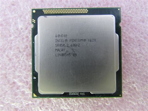 Intel Pentium G620 260 Ghz Procesador Cpu De 26 Ghz Sr05r Socket 1155