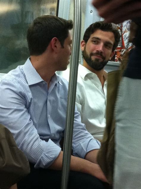 Sexy Men Riding The Subway In New York Guyspy
