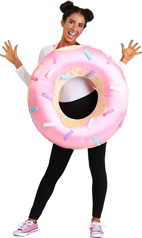 Donut Adult Costume Standard Pink Clothing Shoes And Jewelry