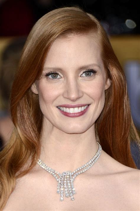 How To Get Jessica Chastain S Red Hair Color Jessica Chastain Copper