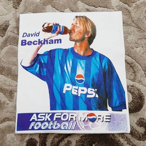 Vintage David Beckham Pepsi